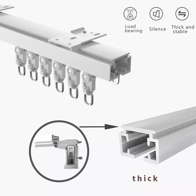 Smart wifi curtain motor tuya smart life  work with alexa ,Googlehome