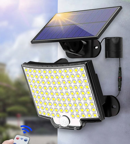 Solar Lamp 106LED Outdoor Super Bright Wall Lamp with Motion Sensor