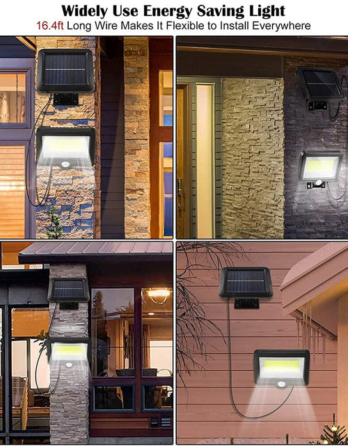 Load image into Gallery viewer, Solar Lights Outdoor Garden Wall Lamp Motion Sensor IP65 Waterproof
