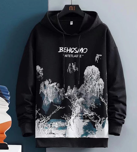 Spring Autumn Mens Hoodie | Men's Hoodie Sweatshirt | Streetwear Mens