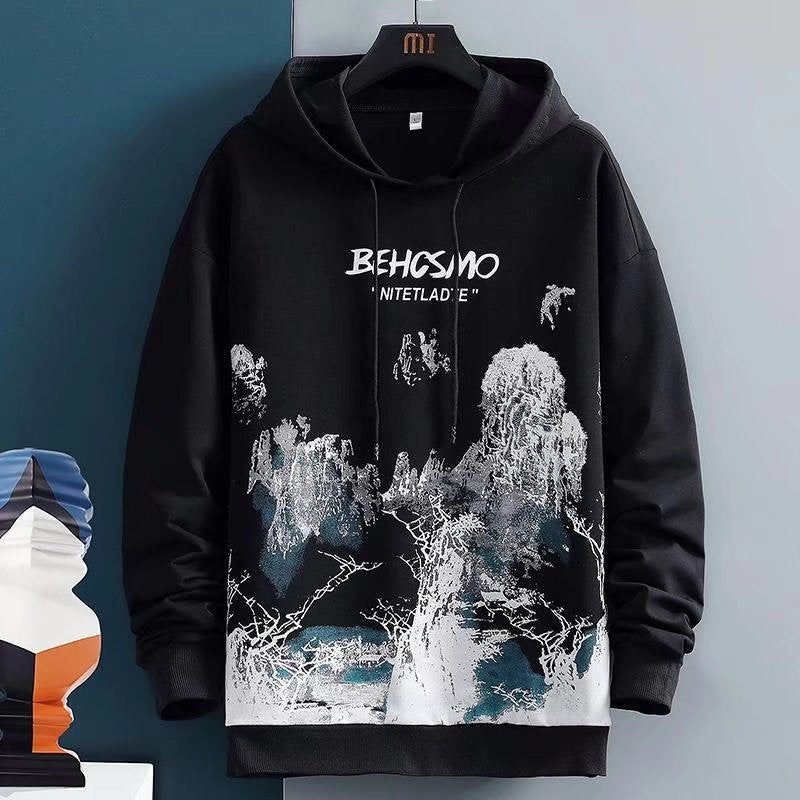 Spring Autumn Mens Hoodie | Men's Hoodie Sweatshirt | Streetwear Mens