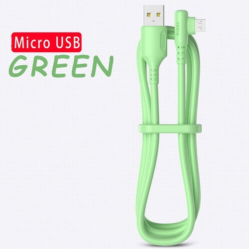 Load image into Gallery viewer, Micro Usb 90 Degree Fast Charging Cable | Micro Usb Cable Fast
