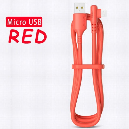 Load image into Gallery viewer, Micro Usb 90 Degree Fast Charging Cable | Micro Usb Cable Fast
