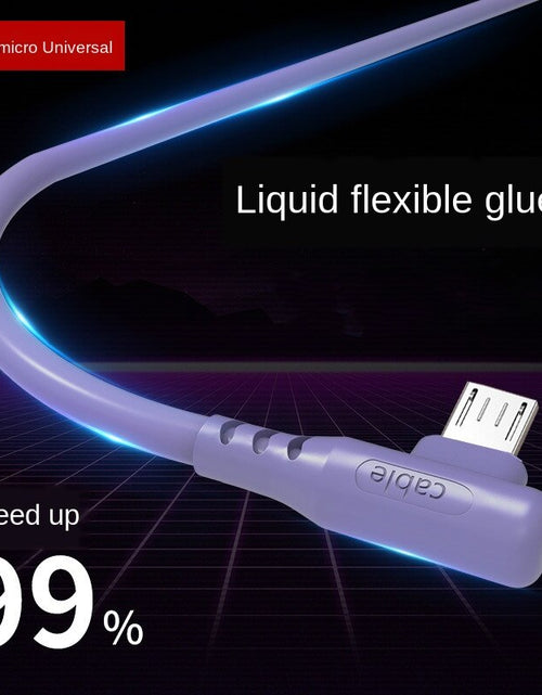 Load image into Gallery viewer, Micro Usb 90 Degree Fast Charging Cable | Micro Usb Cable Fast
