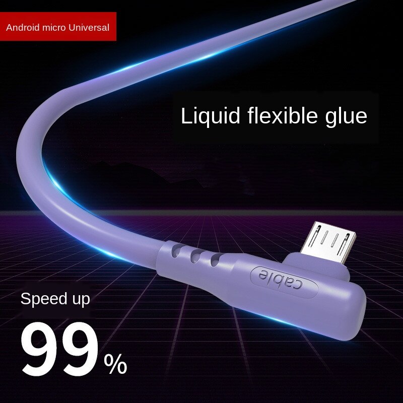 Micro Usb 90 Degree Fast Charging Cable | Micro Usb Cable Fast