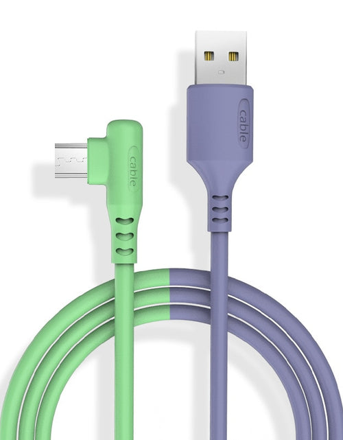 Load image into Gallery viewer, Micro Usb 90 Degree Fast Charging Cable | Micro Usb Cable Fast
