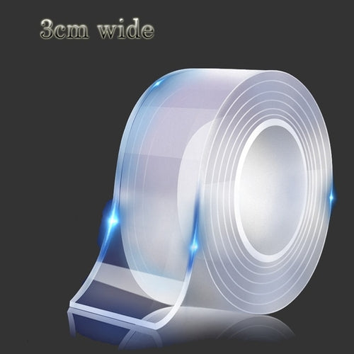 Super Strong Double Sided Adhesive Tape Washable Reusable Waterproof