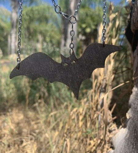 Halloween Bat Necklace #T022