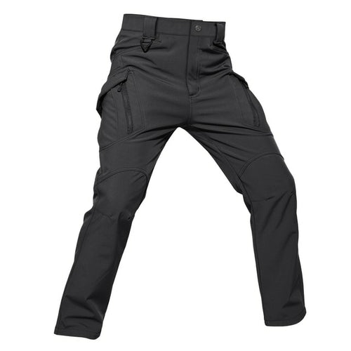 TACVASEN IX9 Winter Softshell Pants Military Tactical Pants Mens Hunt