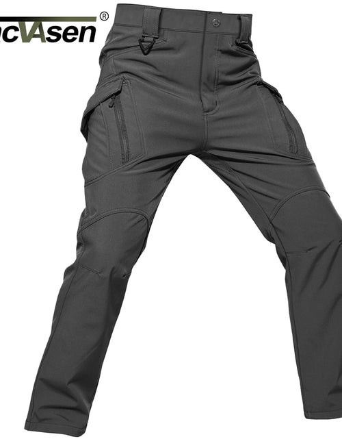 Load image into Gallery viewer, TACVASEN IX9 Winter Softshell Pants Military Tactical Pants Mens Hunt
