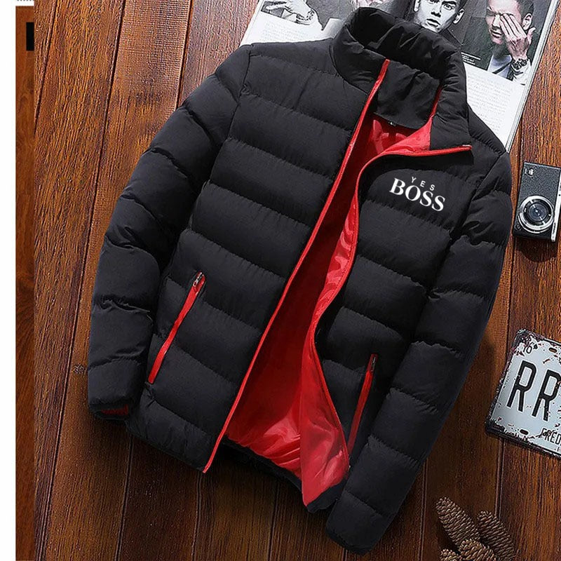 Thick Men New Warm Parka Jackets Winter Casual Men's Outwear Coats