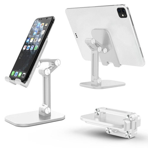 Load image into Gallery viewer, Foldable Phone Holder Desk | Flexible Desk Holder Phone - Desk Mobile
