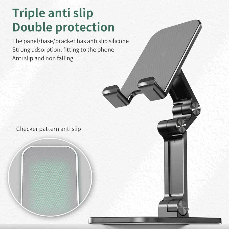 Foldable Phone Holder Desk | Flexible Desk Holder Phone - Desk Mobile