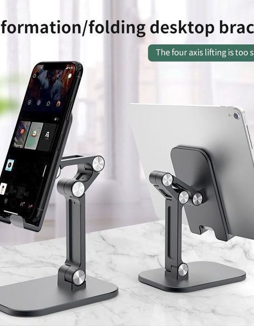 Load image into Gallery viewer, Foldable Phone Holder Desk | Flexible Desk Holder Phone - Desk Mobile
