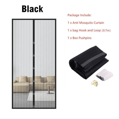 Magnetic Screen Door Curtain Anti Mosquito | Anti Magnetic Mosquito