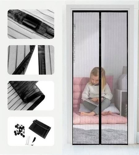 Magnetic Screen Door Curtain Anti Mosquito | Anti Magnetic Mosquito