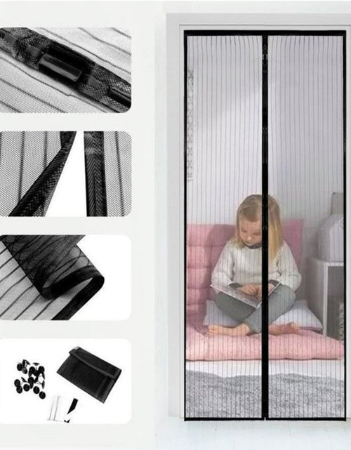 Load image into Gallery viewer, Magnetic Screen Door Curtain Anti Mosquito | Anti Magnetic Mosquito
