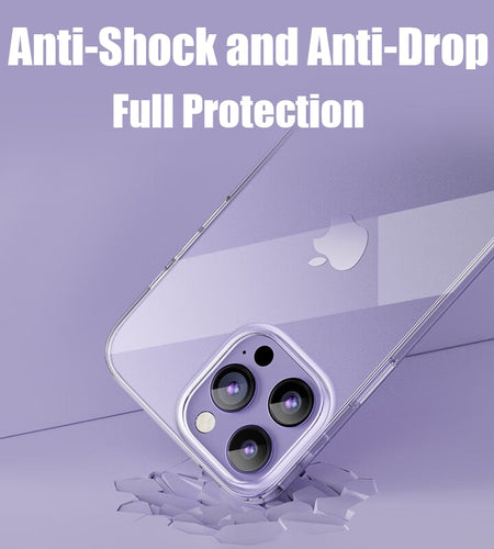 Transparent Phone Case For Iphone 11 12 13 14 Pro Max Soft Tpu