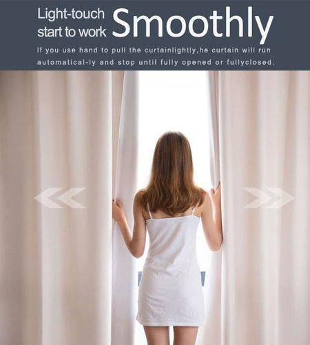 Motorized Automatic Electric Curtain | Tuya Wifi Electric Smart