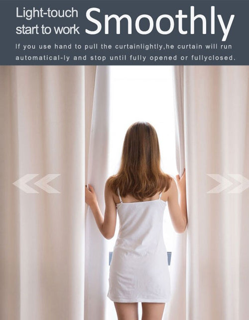 Load image into Gallery viewer, Motorized Automatic Electric Curtain | Tuya Wifi Electric Smart
