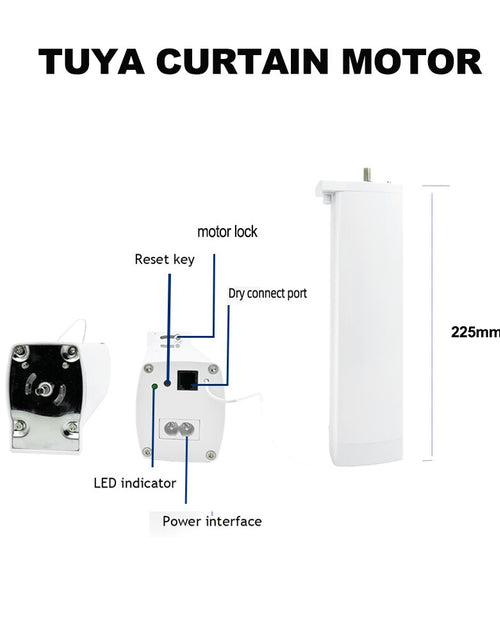 Load image into Gallery viewer, Motorized Automatic Electric Curtain | Tuya Wifi Electric Smart
