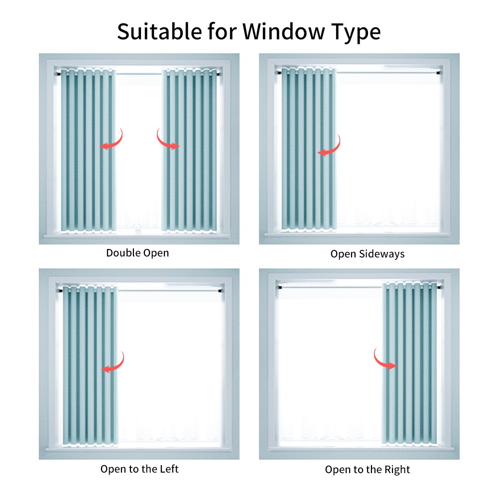 Tuya WiFi /ZigBee Electric Smart Curtain Motors Intelligent Shutter