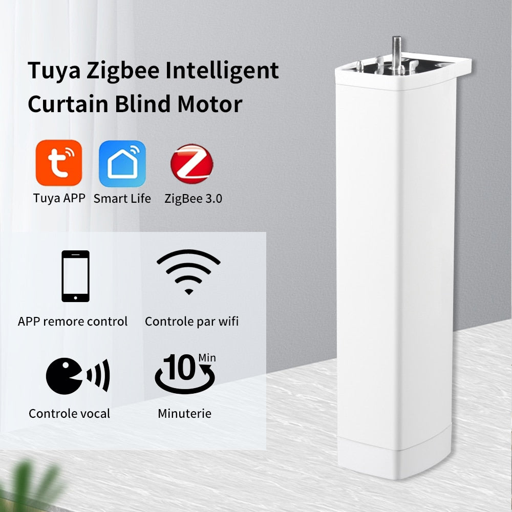 Tuya WiFi /ZigBee Electric Smart Curtain Motors Intelligent Shutter