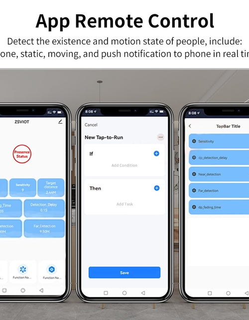 Load image into Gallery viewer, Radar Human Presence Sensor Tuya Zigbee | Tuya Smart Human Presence
