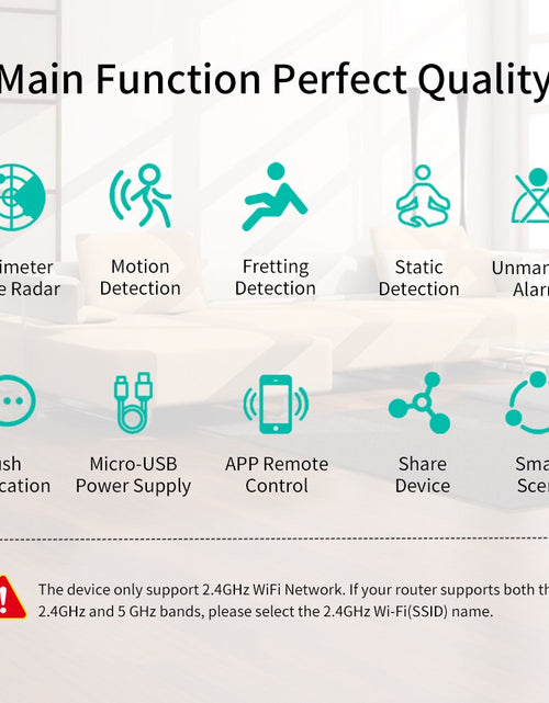 Load image into Gallery viewer, Radar Human Presence Sensor Tuya Zigbee | Tuya Smart Human Presence
