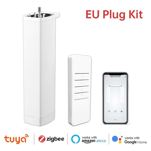 Tuya Zigbee Smart Electric Automatic Curtain Motor Control System