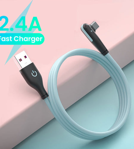 90 Degree Fast Charger Cable | Cable 90 Degree Usb Type C | Charge