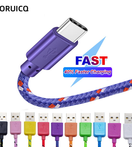 2m Charging Cable Type C | Braided 3m Usb C Cable | Usb C Charg Cable