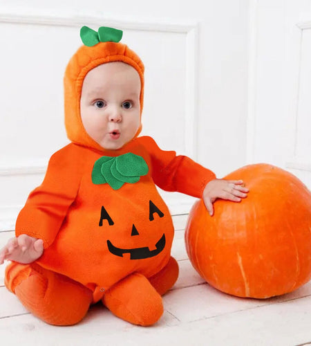 Umorden Baby's Pumpkin Costume for Halloween Hoodie Bodysuit