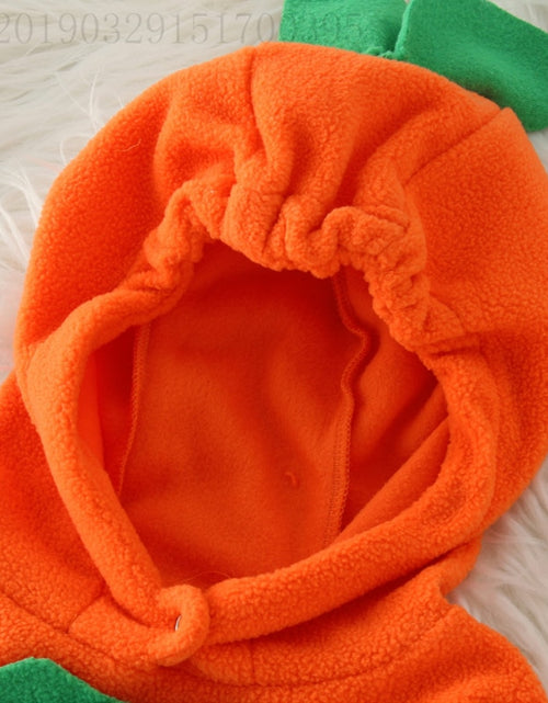 Load image into Gallery viewer, Umorden Baby&#39;s Pumpkin Costume for Halloween Hoodie Bodysuit
