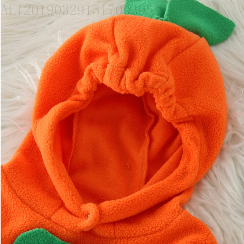 Umorden Baby's Pumpkin Costume for Halloween Hoodie Bodysuit