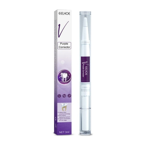 Load image into Gallery viewer, V34 Whitening Fresh Breath Brightening Purple Toothpaste Remove Stain
