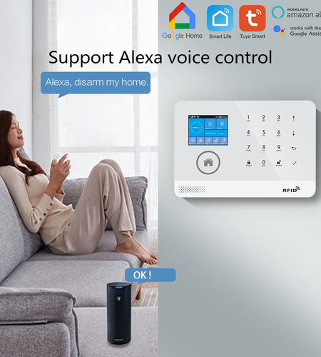 WIFI GSM Home Security Alarm System With Wireless Motion Sensor