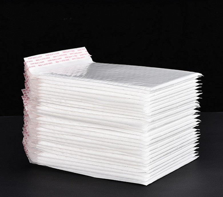 White Bubble Mailers Self Seal Poly Mailers Padded Envelope Waterproof