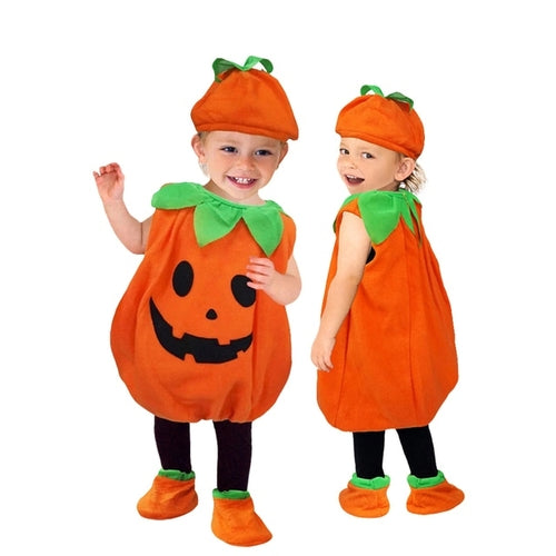 Wholesale Halloween Baby Boy and Girls Cosplay Pumpkin Costume 2   10