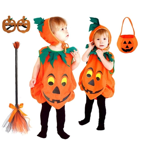 Wholesale Halloween Baby Boy and Girls Cosplay Pumpkin Costume 2   10