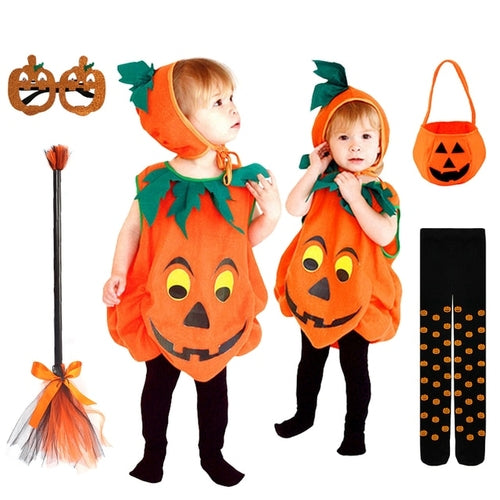 Wholesale Halloween Baby Boy and Girls Cosplay Pumpkin Costume 2   10