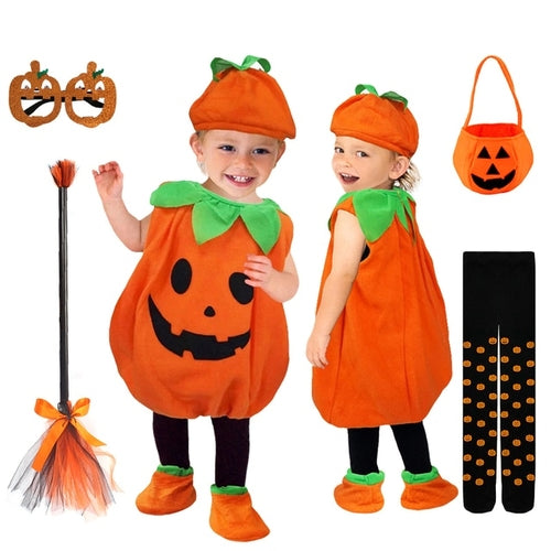 Wholesale Halloween Baby Boy and Girls Cosplay Pumpkin Costume 2   10