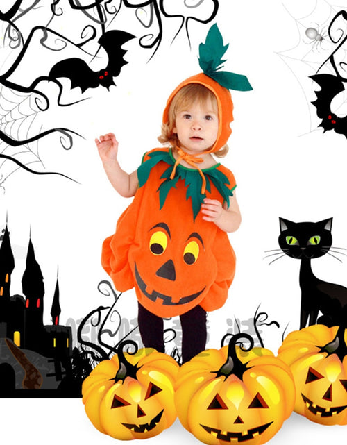 Load image into Gallery viewer, Wholesale Halloween Baby Boy and Girls Cosplay Pumpkin Costume 2   10
