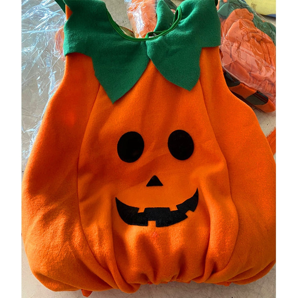 Wholesale Halloween Baby Boy and Girls Cosplay Pumpkin Costume 2   10