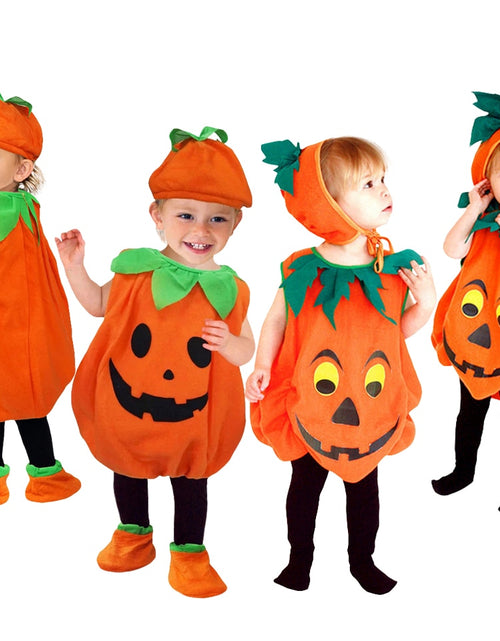 Load image into Gallery viewer, Wholesale Halloween Baby Boy and Girls Cosplay Pumpkin Costume 2   10
