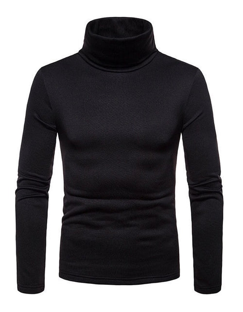 Load image into Gallery viewer, Winter Autumn Men&#39;s Sweaters Knitted Pullover Turtleneck Long Sleeve
