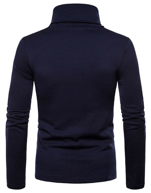 Load image into Gallery viewer, Winter Autumn Men&#39;s Sweaters Knitted Pullover Turtleneck Long Sleeve
