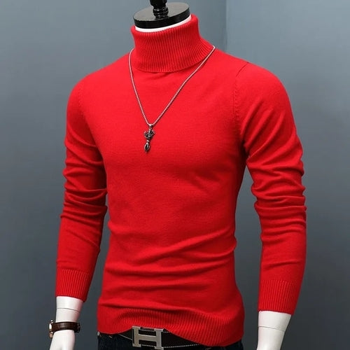 Load image into Gallery viewer, Winter Thick Warm Sweater Men Turtleneck | Men&#39;s Turtleneck Warm
