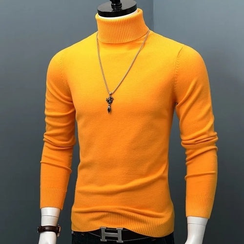 Load image into Gallery viewer, Winter Thick Warm Sweater Men Turtleneck | Men&#39;s Turtleneck Warm
