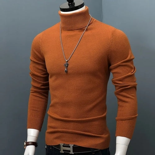 Load image into Gallery viewer, Winter Thick Warm Sweater Men Turtleneck | Men&#39;s Turtleneck Warm
